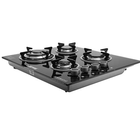Luxell 4 Burner Glass Gas Cooker Stove Table top