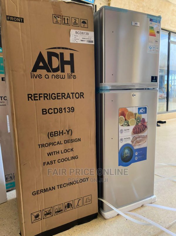 ADH 168 Liters Double Door Refrigerator1