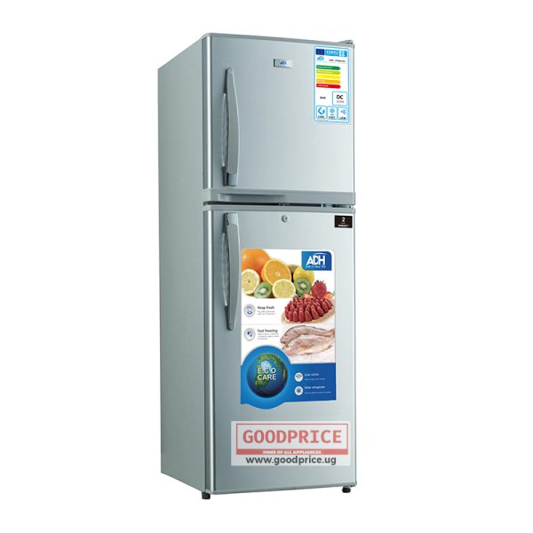 ADH 175 Litres Top Freezer Double Door Refrigerator - Silver