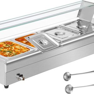 Bain Marie Stainless Steel 4pans