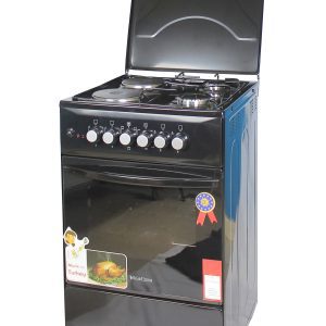 Buy Blueflame Cooker C5022E – B 50x50cm 2 electric plates and 2 gas burners