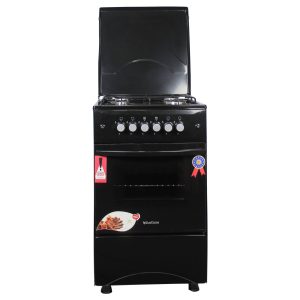 Blueflame cooker C5040G–B 50cm by 50 cm full gas Black in color