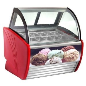 Ice Cream Display Show Case Cabinet Model Freezer