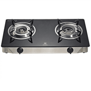 Glass Double Burner Gas