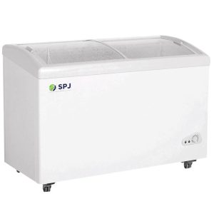 SPJ 470 Litres Generic Curved Glass Chest Freezer