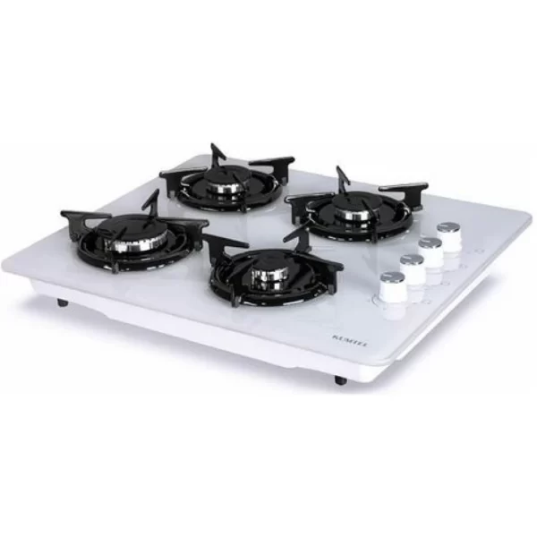 Luxell 4 Burner Glass Gas Cooker Stove