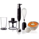 Panasonic 3 in1 Blender+ Chop+ Whisk - Hand Blender MX-SS1- Black