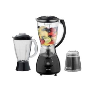 Saachi 3 In1 Double Jar Blender – Black