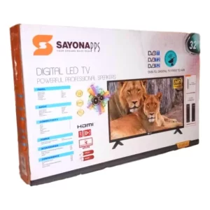 Sayona 32inch TV with Inbuilt Free to Air Digital Decoder