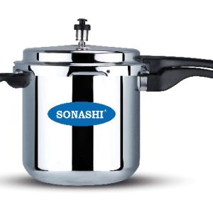 Sonashi 5 Litre Pressure Cooker, SPC-150, Silver