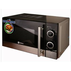 Sayona Microwave Oven 20Litres – Black, Silver