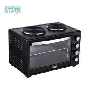 Winningstar 40L Electric Baking Oven With 2 Hot Plates