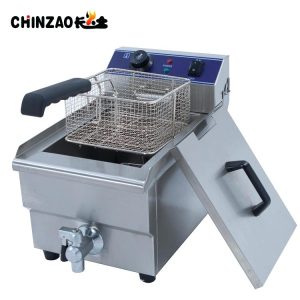 Electric Deep Fryer With Tap 13 Litres 