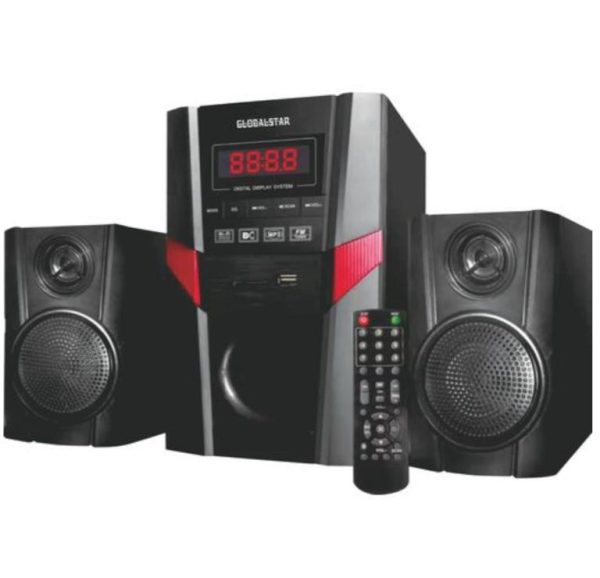 Globalstar Home Speaker System 2.1 Channel Hifi Enabled - Black