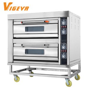 ADH Commercial Electric Baking Deck Ovens 2 Layers 4 Trays