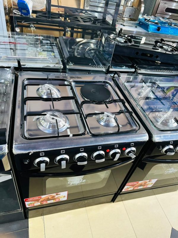 Style 3Gas 1Electric Cooker With Dual Oven