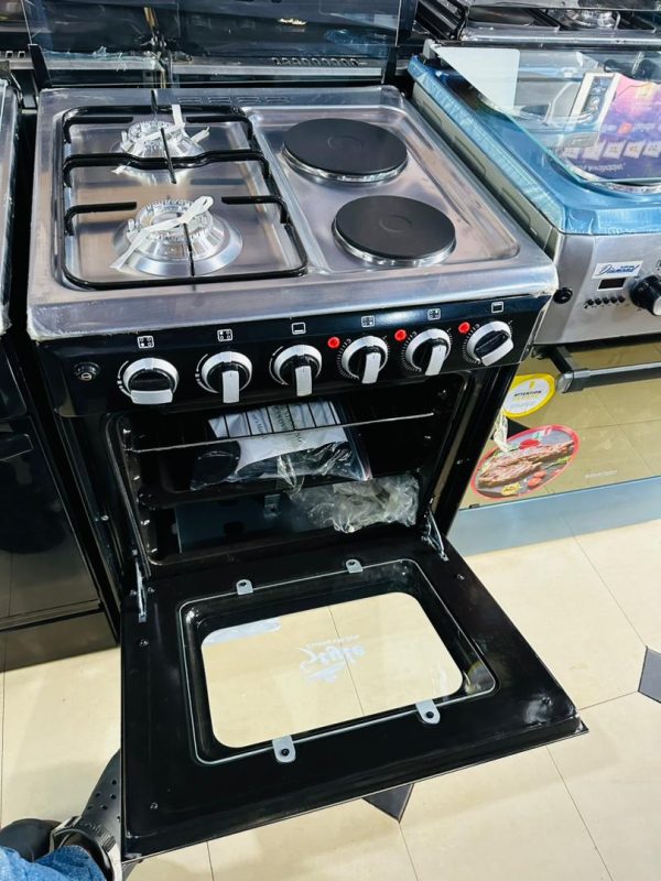Style 2Gas 2Electric Cooker With Dual Oven