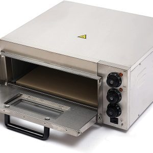 Commercial Pizza Oven Single Deck Stainless Steel Countertop Electric Pizza Oven Cooker