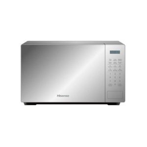 Hisense 25l Microwave Oven Grill H25MOMS7HG Silver. The stylish and elegant design makes the Hisense Microwave Oven a lifestyle item suitable for any kitchen.