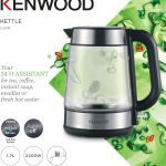 Kenwood Electric Glass Kettle 1.7L Cordless