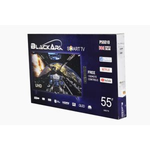 Black Ark 55 Inch UD LED Smart Frameless TV 3
