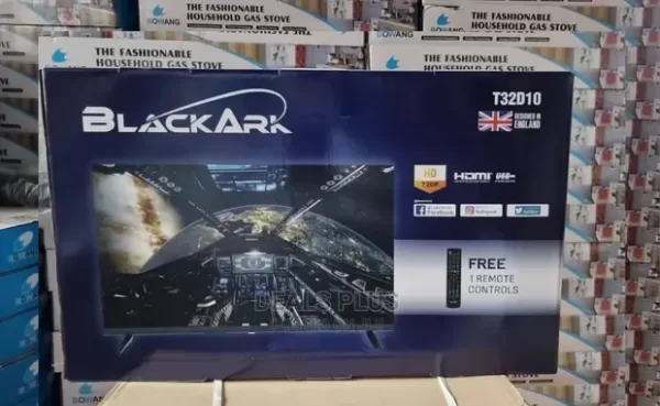 BlackArk TV 32Inch HD LED Digital Frameless