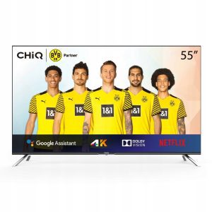 Chiq 55 Inch 4k UHD Smart Andriod 9.0 TV.