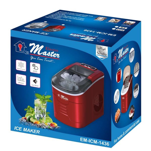 Electro Master Ice Maker 15KG EM-ICM-1436.