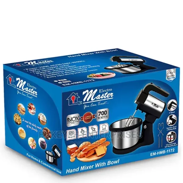 Electro Master Stand Mixer 4L