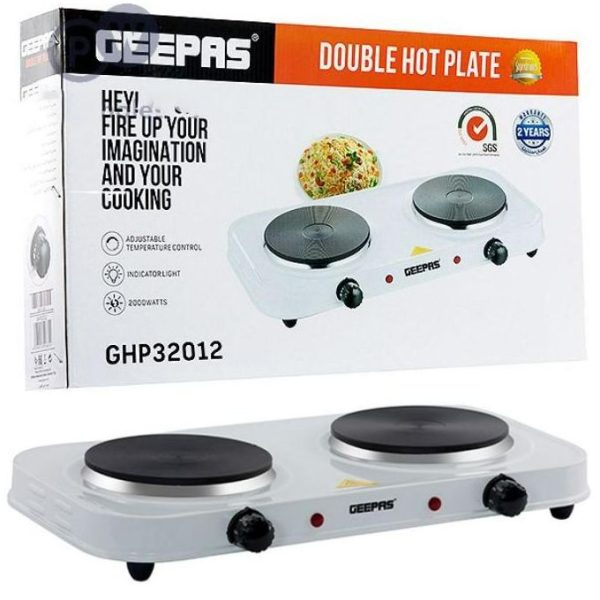 Geepas Electric Double Hot Plate