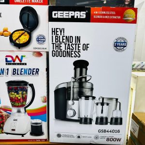 Geepas 4-in-1 Blender & Juicer Extractor GSB44016