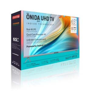 Onida 65Inch Frameless Ultra HD Android 11 Smart TV