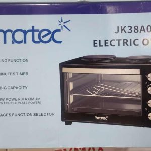 Smartec 38litres Electric Mini Oven With Hotplates JK38A02-H