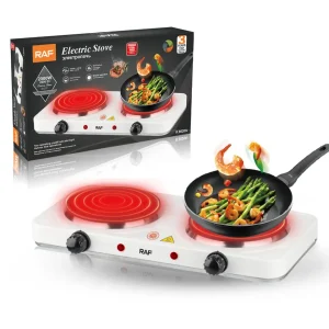 RAF Double Hot Plate Electric Cooker R8020A