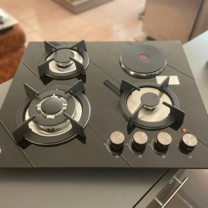 QRA Built-in Hob 3 Gas + 1 Electric 60cmx60cm