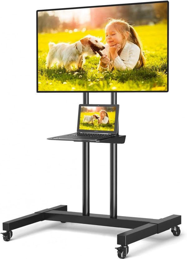 Rolling Adjustable TV Stand