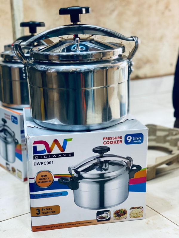 Digiwave 9L Aluminium Pressure Cooker