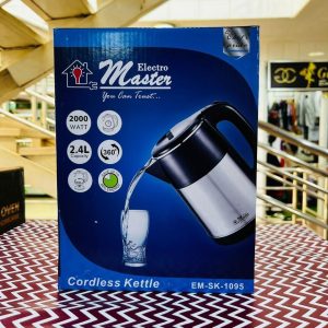 Electro Master 2.4Litres Cordless Kettle