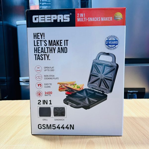 Geepas 2in1 Multi-Snacks Maker