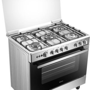 Hisense Gas Cooker 90cmx60cm HFS905GES