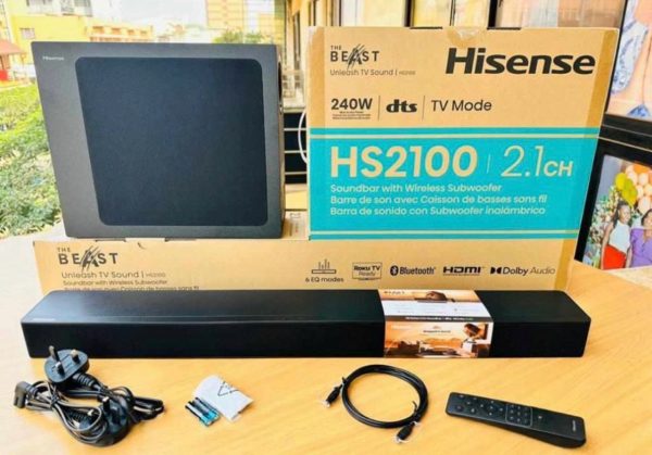 Hisense Soundbar 2.1CH (The Beast) HS2100