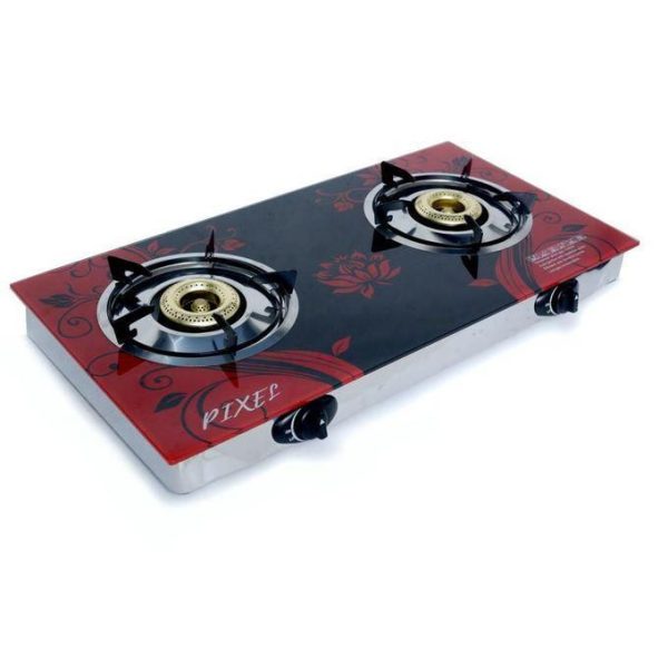 Pixel 2Burner Glass Gas Stove