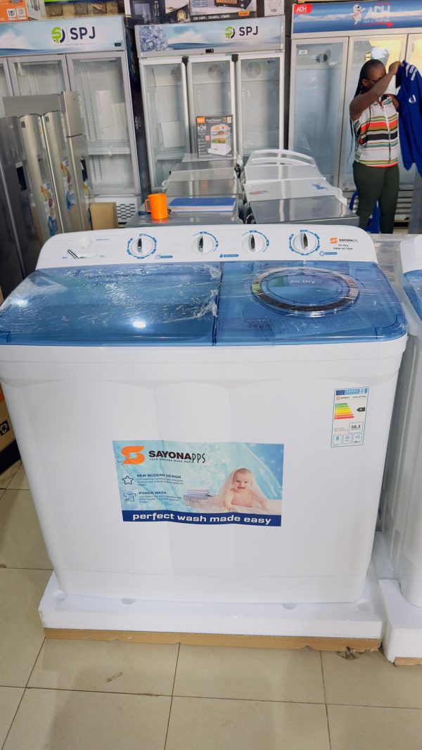 Sayona 15kg Washing Machine Twin Tub