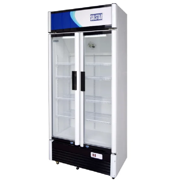 Solstar 650Litres Double Display Fridge VC6500-WHV SS