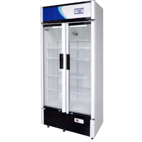 Solstar 650Litres Double Display Fridge VC6500-WHV SS