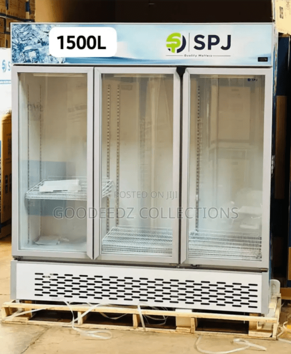 SPJ 1500ltrs 3Door Chiller Display Fridge