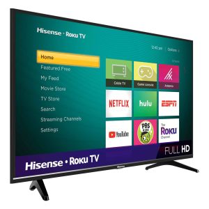 Hisense 43" Smart Digital TV (Internet Apps of Netflix, YouTube)