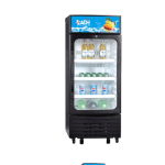 ADH ASC 185 Litres Glass Door Refrigerator- Black