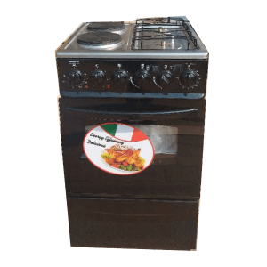 Globalstar Cooker General Two Gas + Two Electric Oven - Black