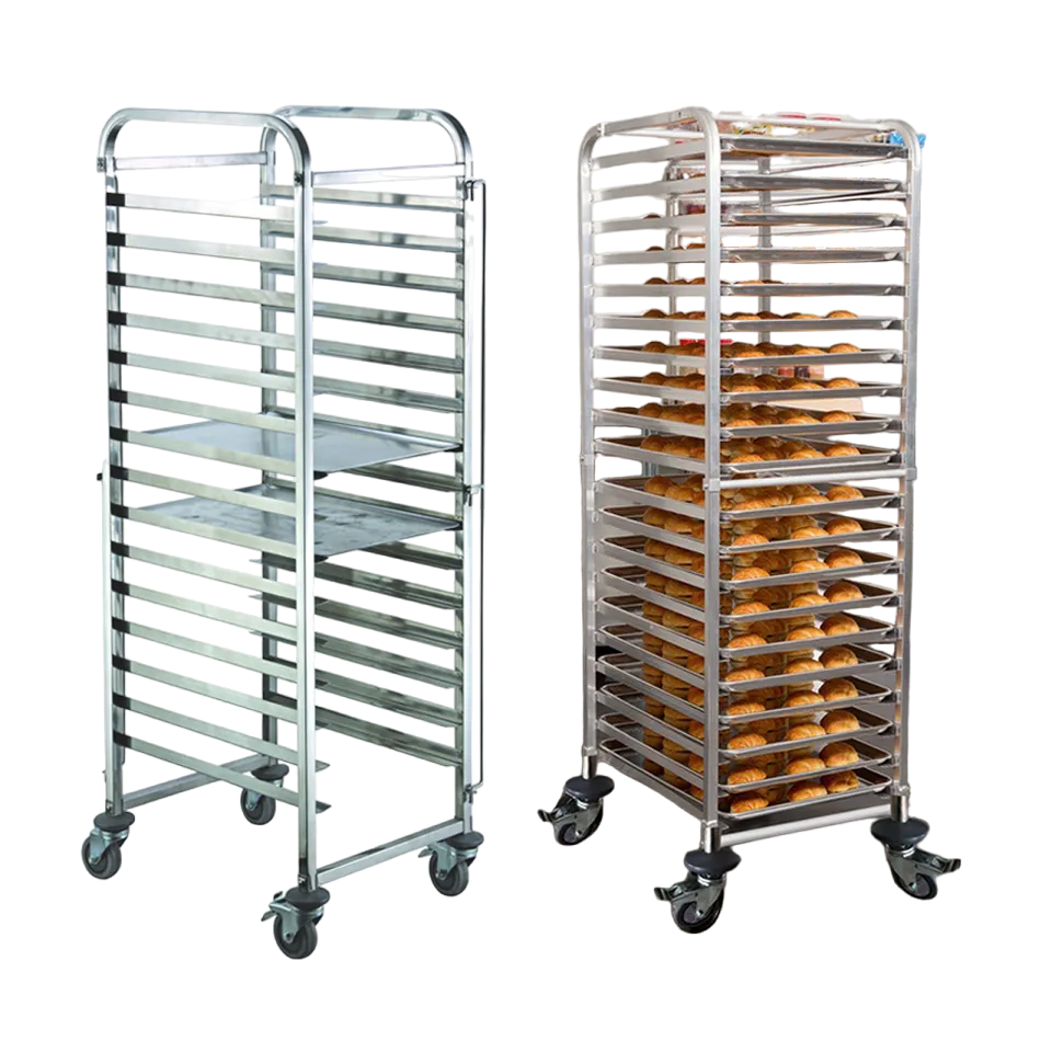 Commercial Baking Trolley with Trays